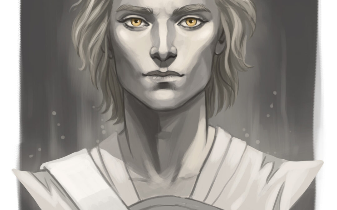 Azshael – Character Portrait by Lesya Blackbird